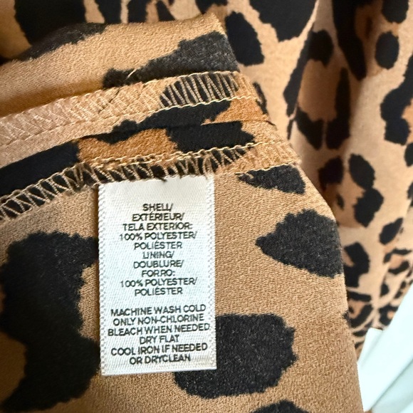 LOFT Leopard Mini Dress - Picture 7 of 8